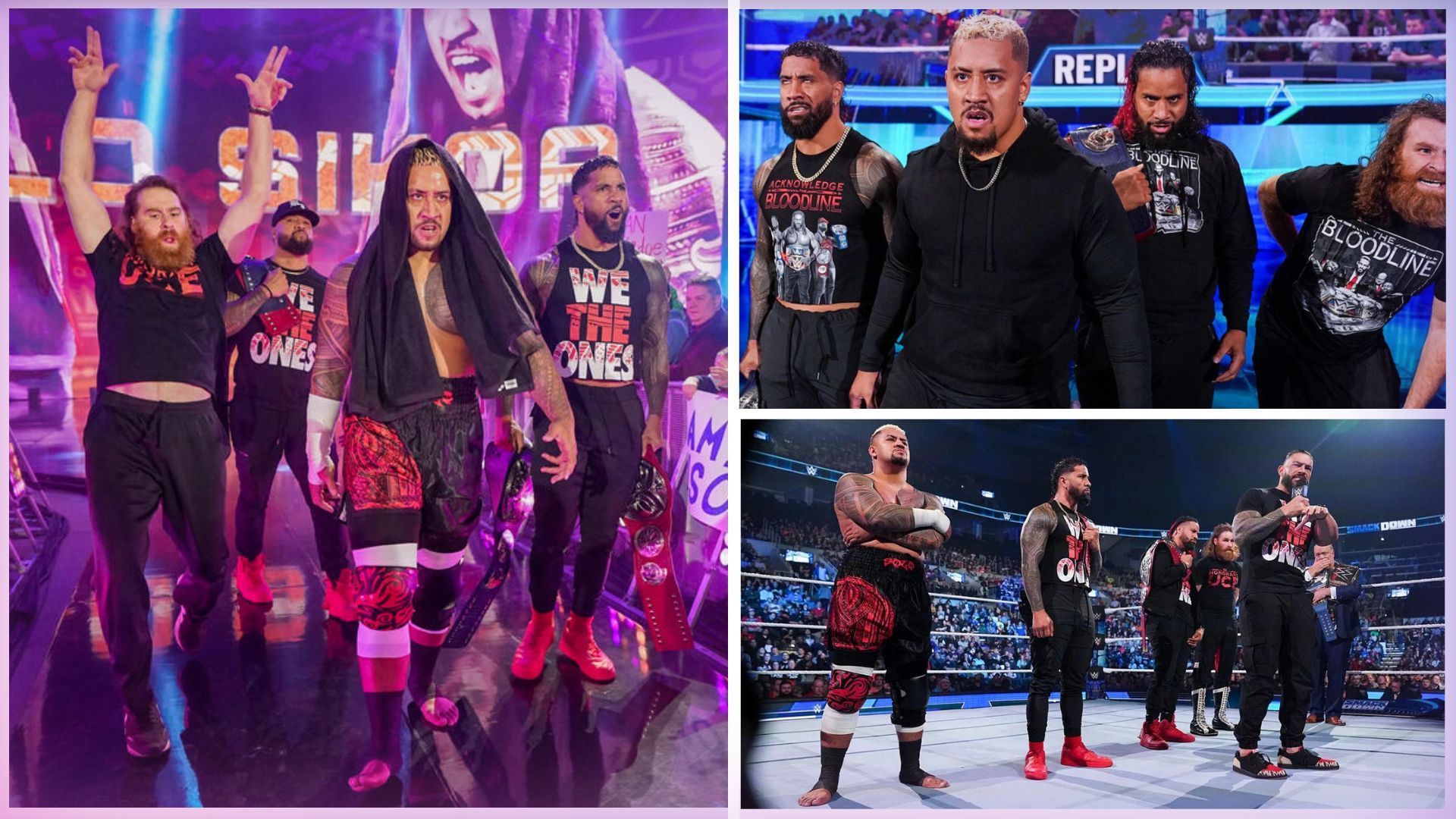 The Bloodline stands tall on WWE RAW and SmackDown.