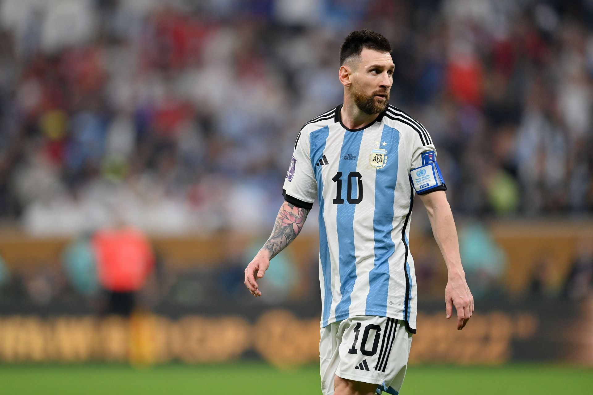 Argentina v France: Final - FIFA World Cup Qatar 2022: Lionel Messi