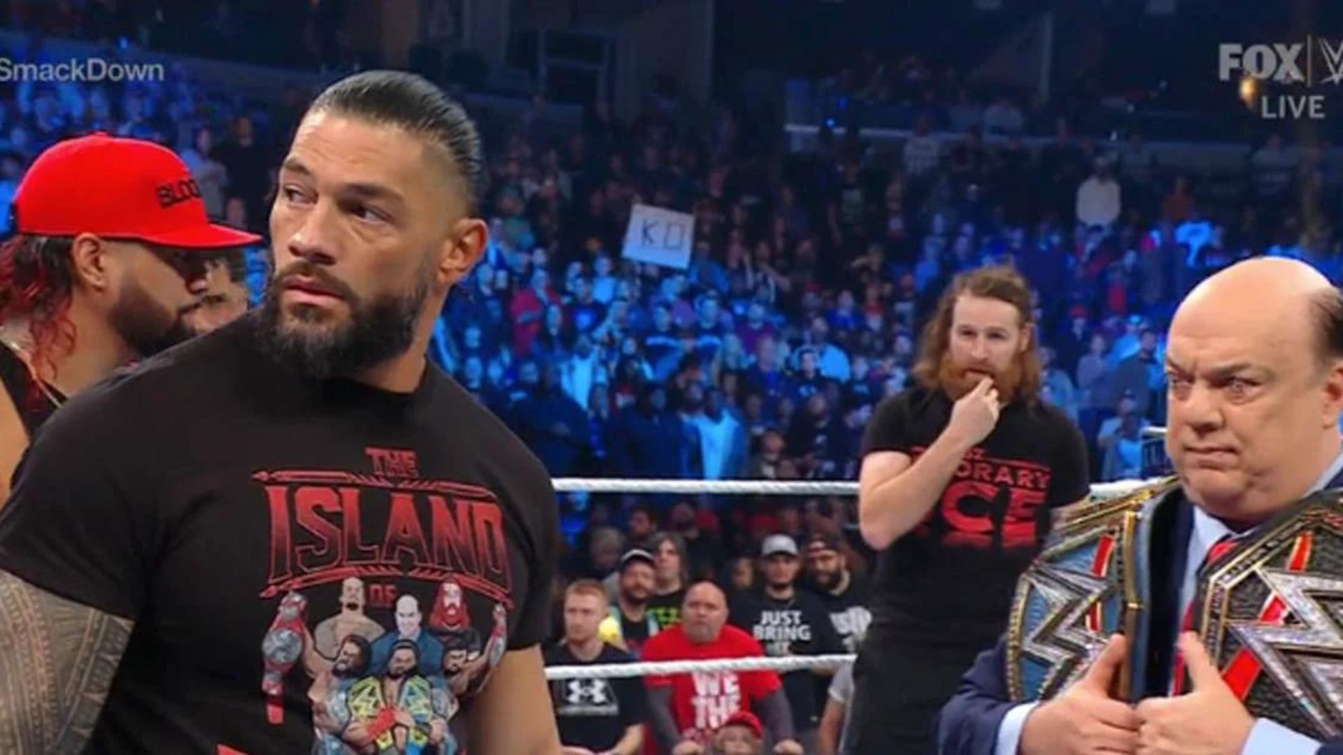 Roman Reigns was furious with Sami Zayn on SmackDown