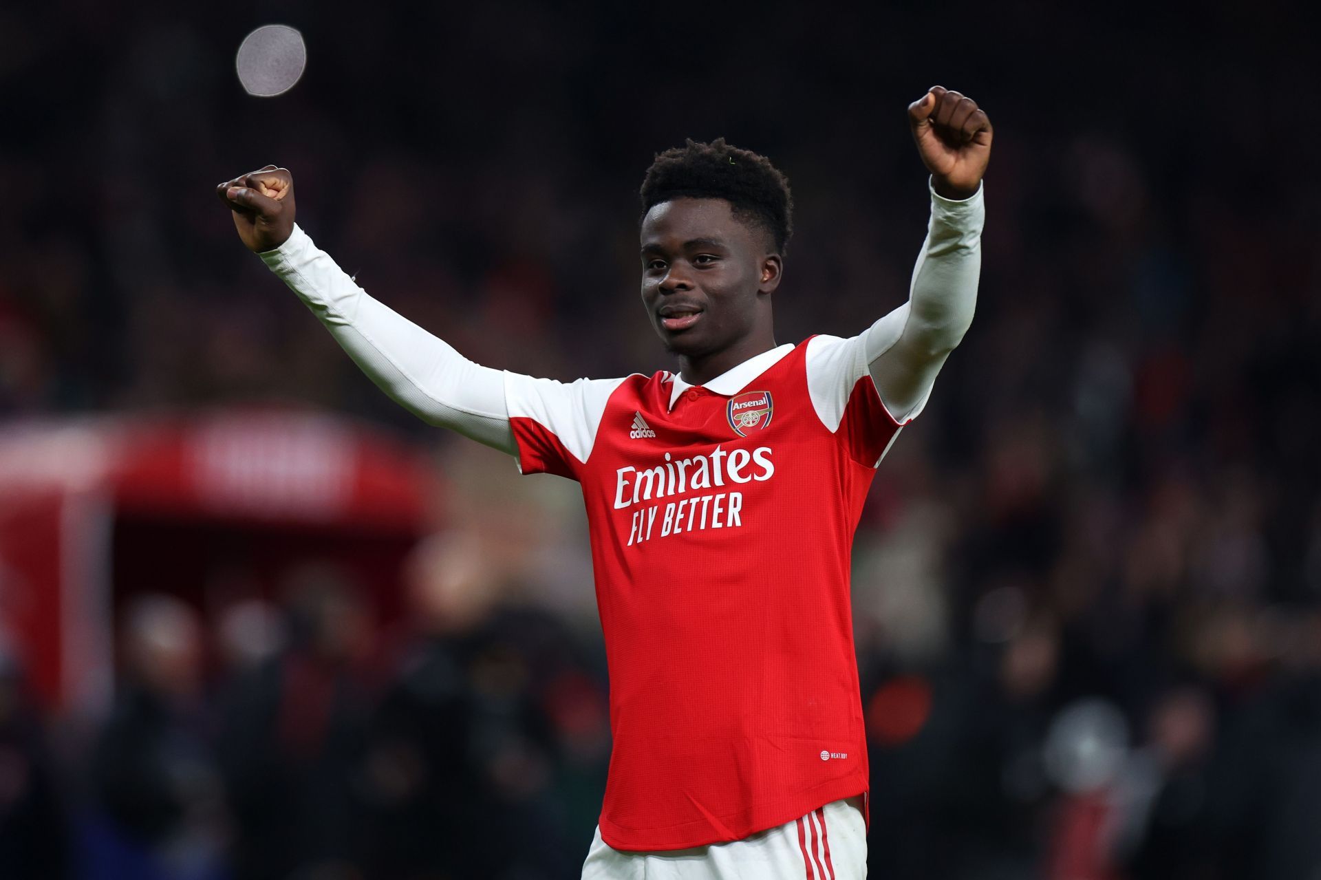 Bukayo Saka is wanted at the Santiago Bernabeu.