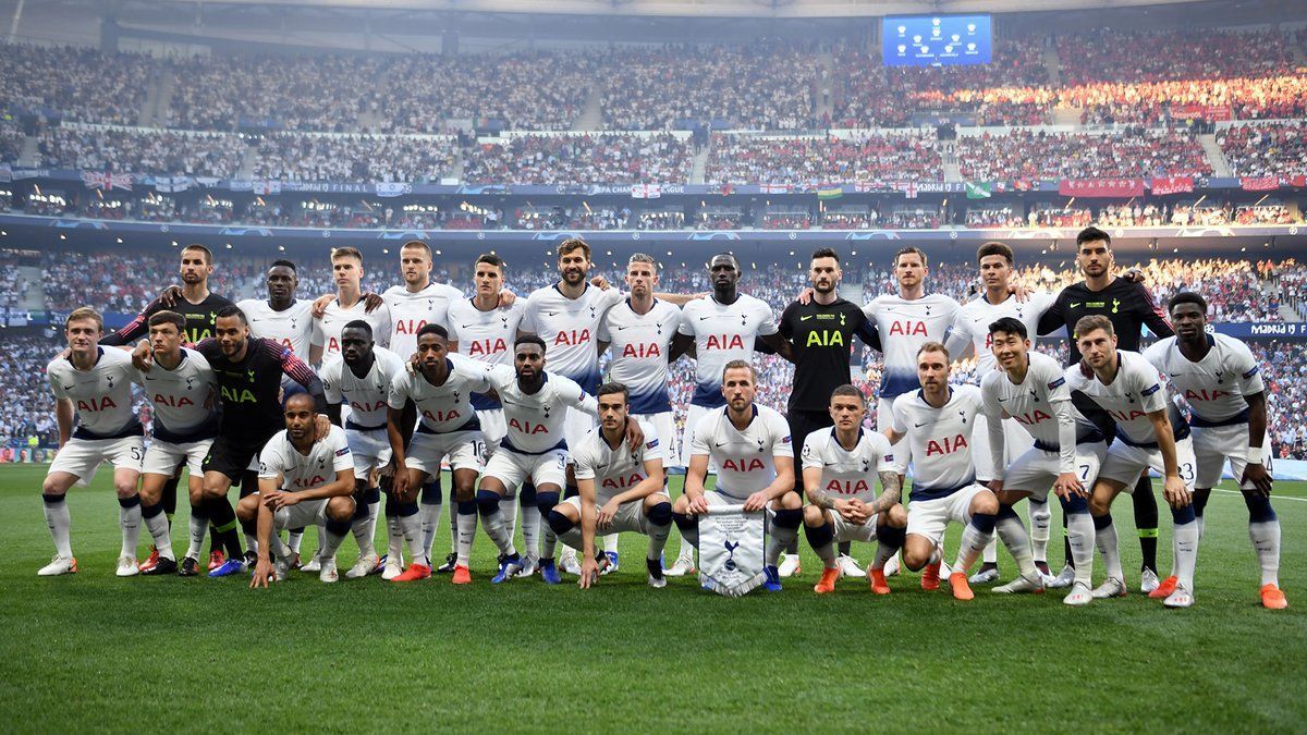 Tottenham&rsquo;s 2018-19 Squad (Image via The Premier League)