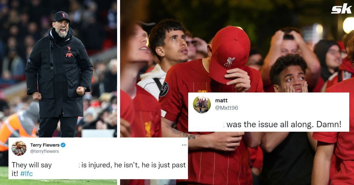 Liverpool fans reacted on Twitter