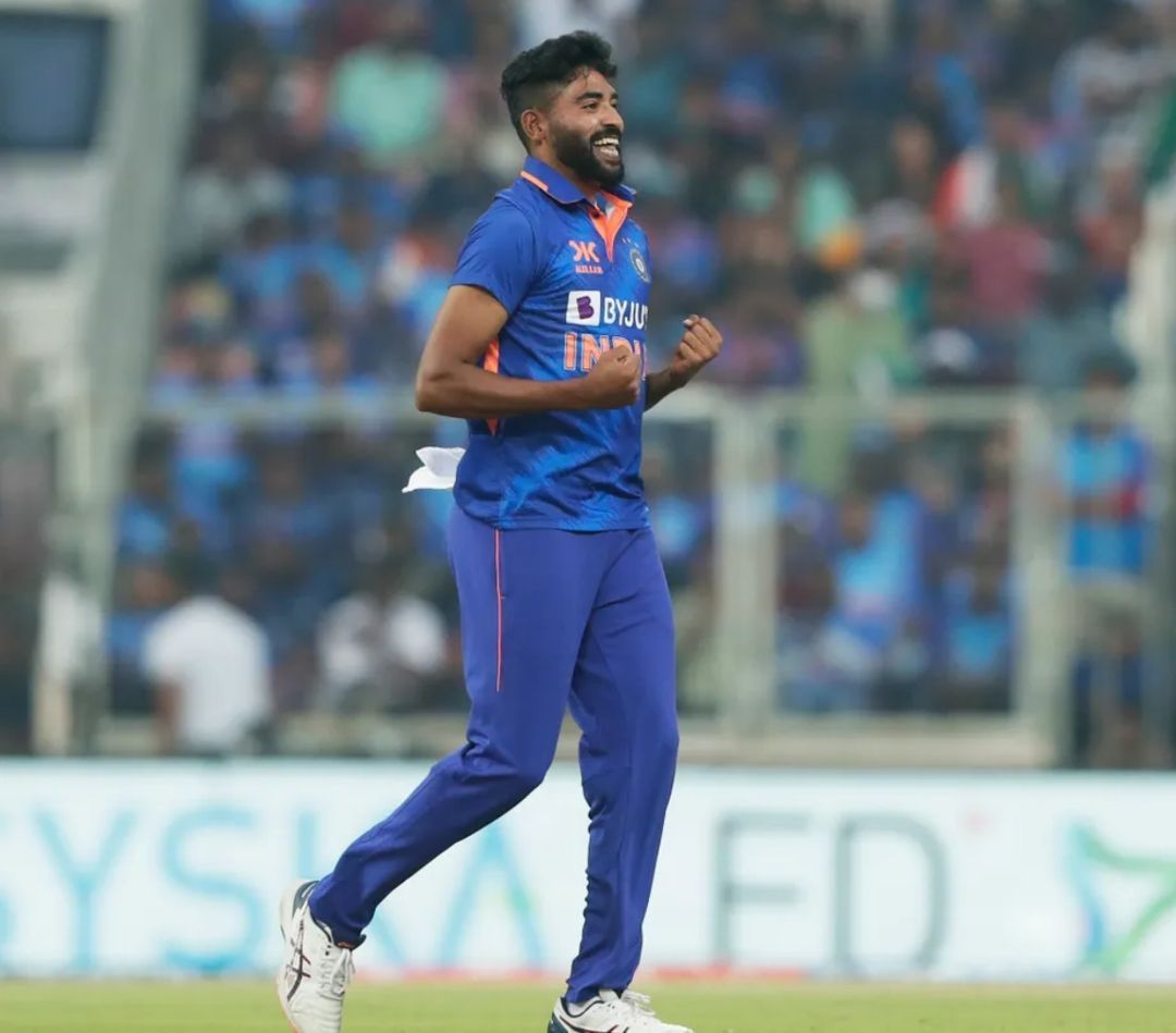 Mohammed Siraj was sensational against Sri Lanka [Pic Credit: BCCI]