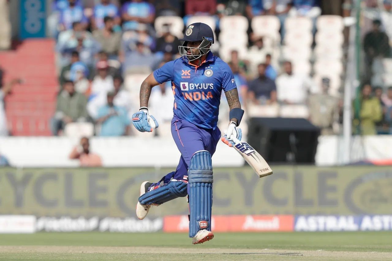 Suryakumar Yadav failed to play a substantial knock in the first ODI against New Zealand. [P/C: BCCI]