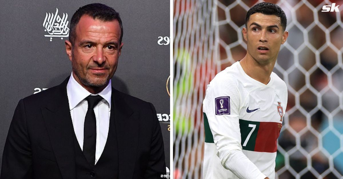 Jorge Mendes and Cristiano Ronaldo    