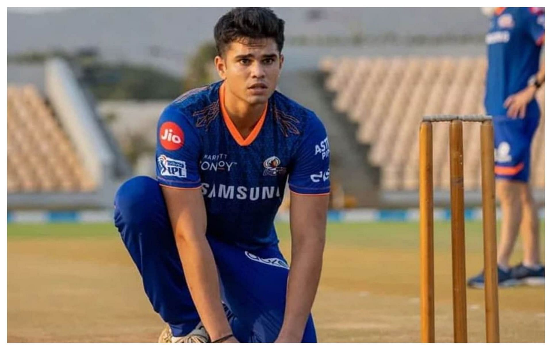 Goa all-rounder Arjun Tendulkar. Pic: Mumbai Indians