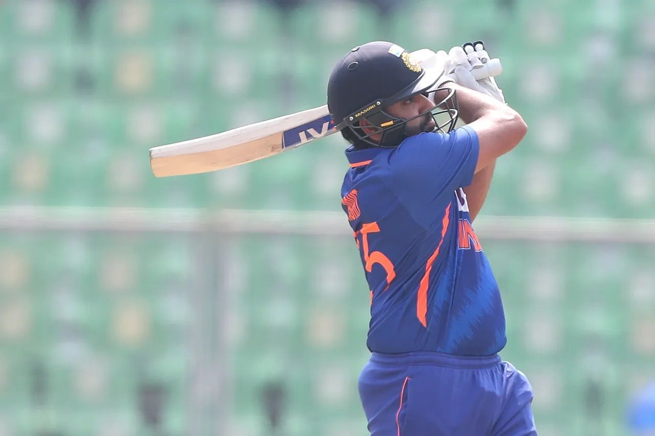 Rohit Sharma played an attacking knock in the third ODI against Sri Lanka. [P/C: BCCI]