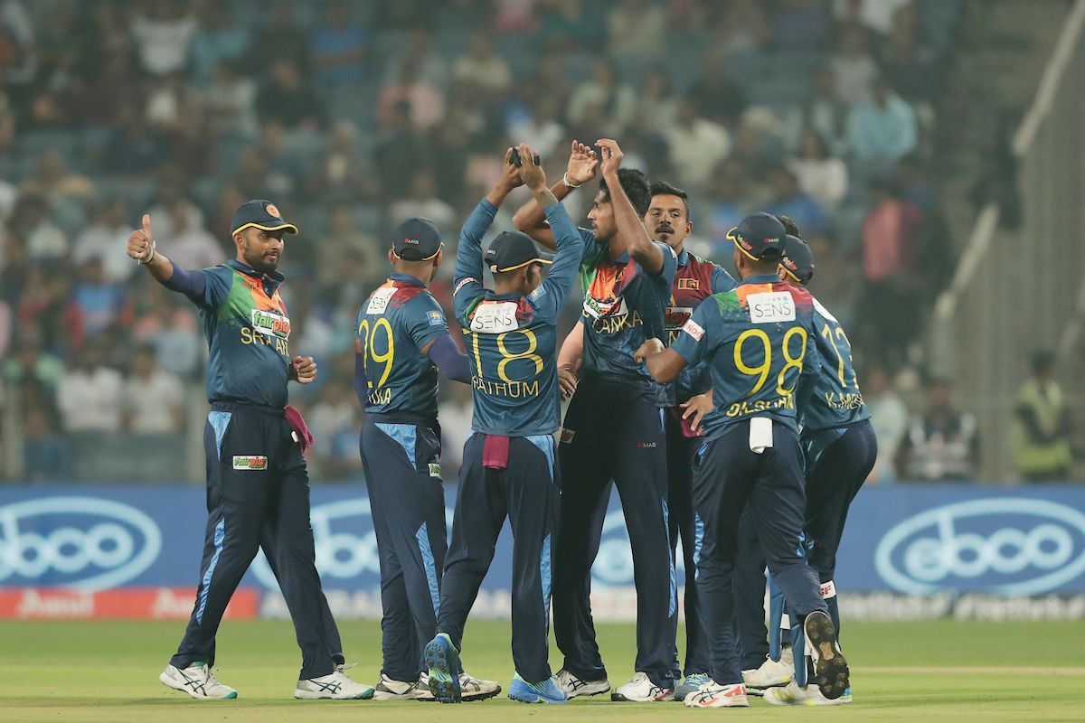 Sri Lanka cricket team. (Image Credits: Twitter)