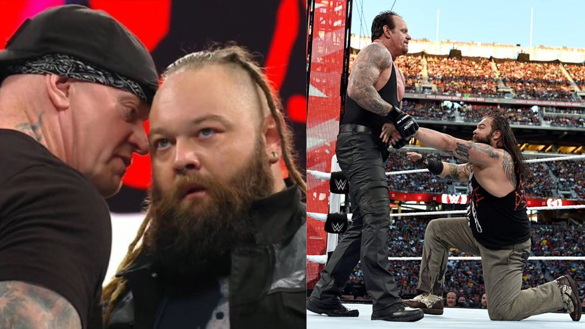The Undertaker and Bray Wyatt were rivals in the past