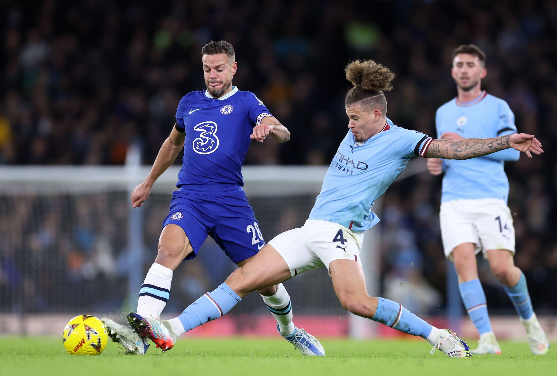 Azpilicueta against Manchester City