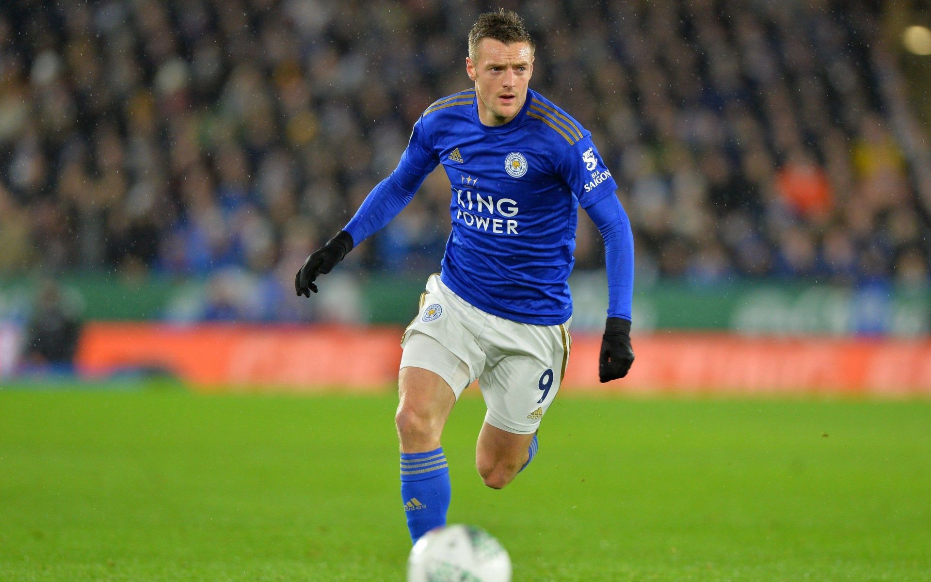 Leicester Front-man Jamie Vardy (Image via The Telegraph)