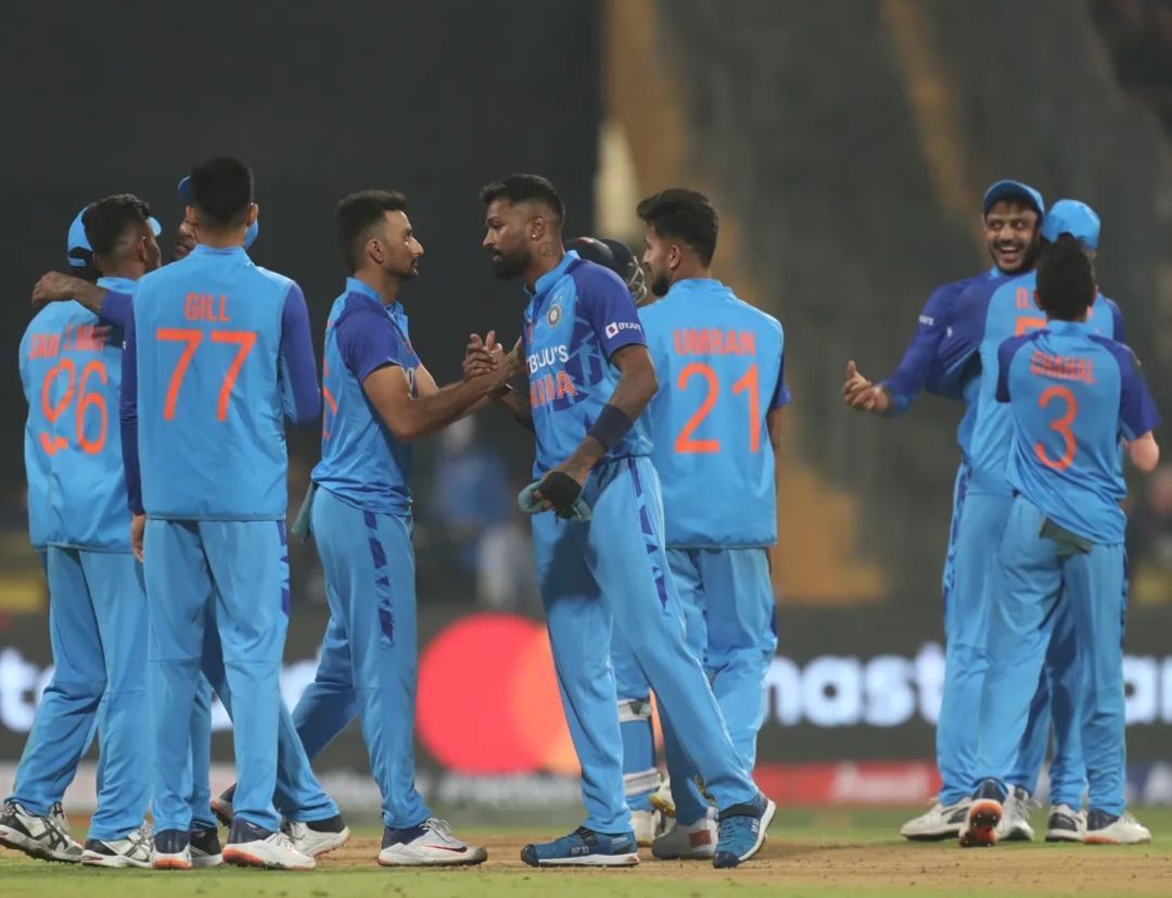 Team India won the first T20I against Sri Lanka in Mumbai on Tuesday [Pic Credit: BCCI]