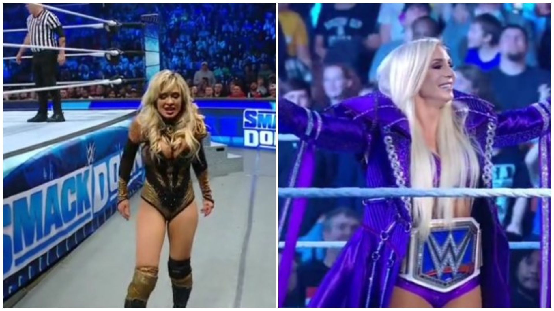 Wrestling fans speculate a WrestleMania match on WWE SmackDown.