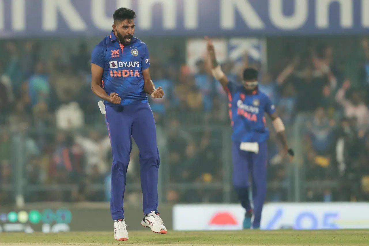 Mohammed Siraj picked up three wickets in the second ODI against Sri Lanka. [P/C: BCCI]