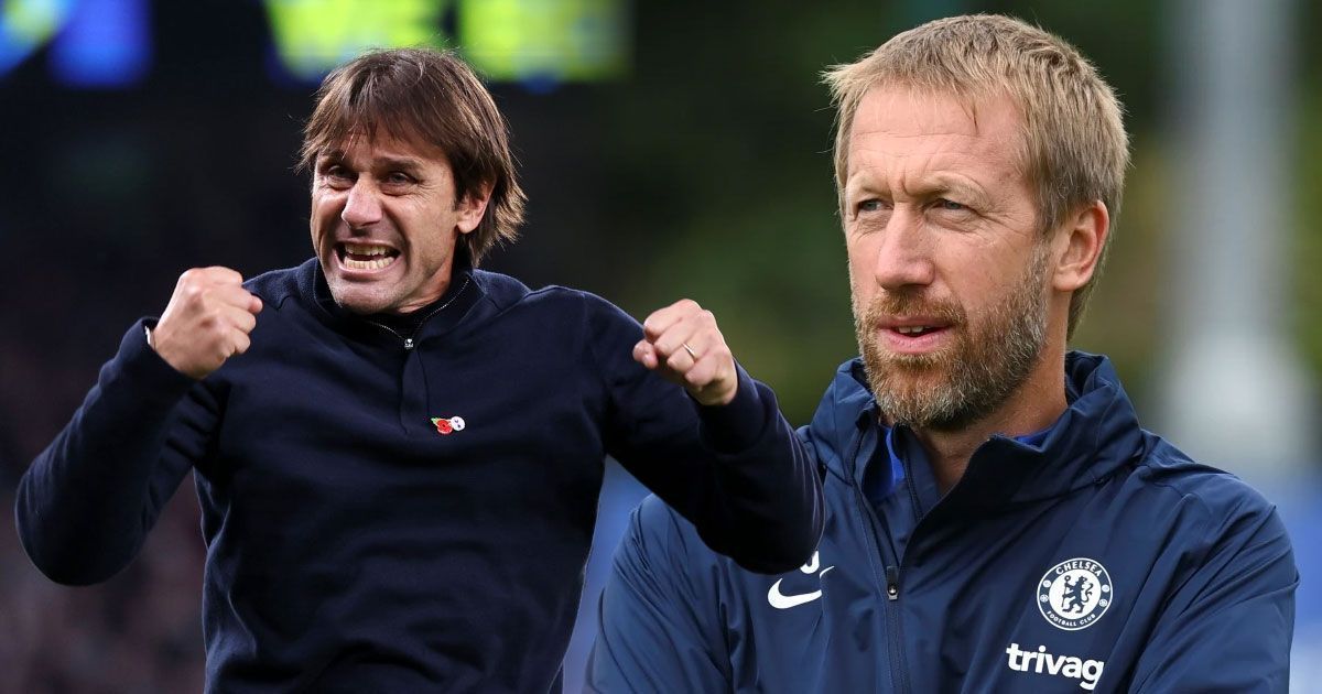 Antonio Conte and Graham Potter