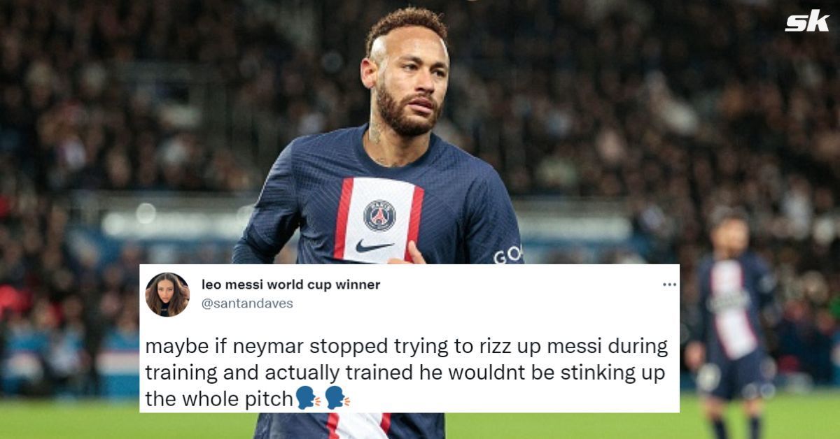 Neymar is criticised for a questionable performance. 