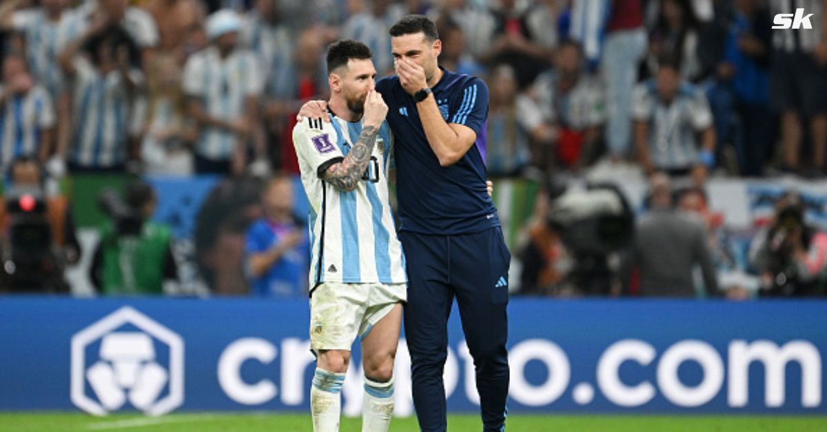 Lionel Scaloni on coaching Lionel Messi