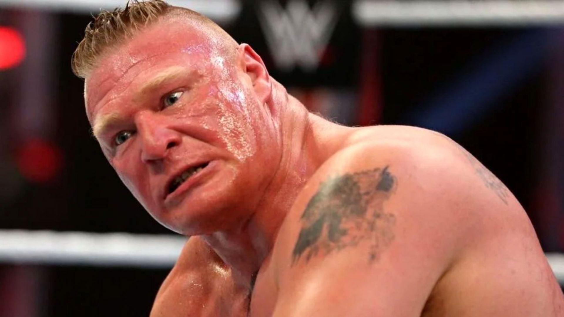 Former WWE Champion Brock Lesnar