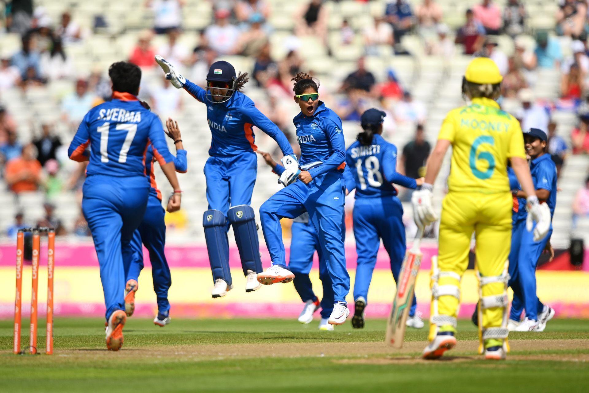 This Indian fielding unit leaves a lot to be desired. Pic: Getty Images