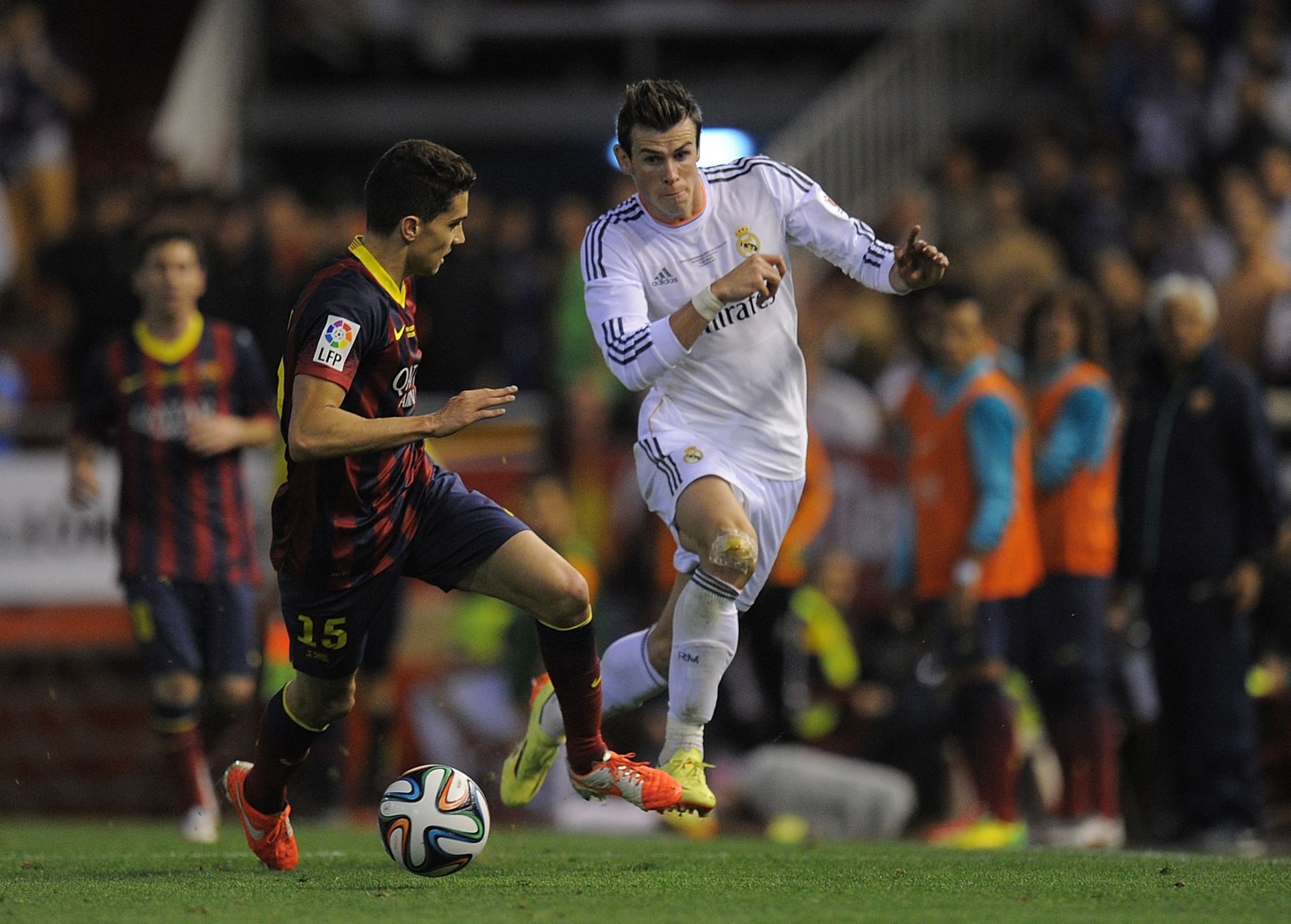 Gareth Bale scored one of the most iconic goals of all time in the 2014 Copa del Rey final against Barcelona