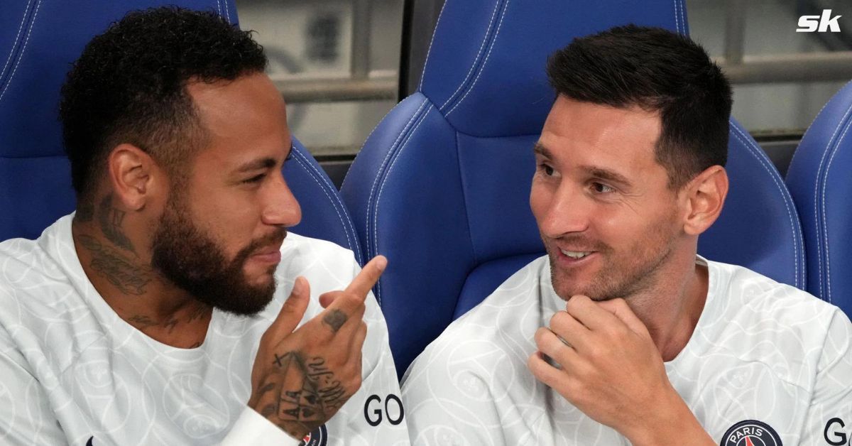 Messi jokes about his connection with Neymar.