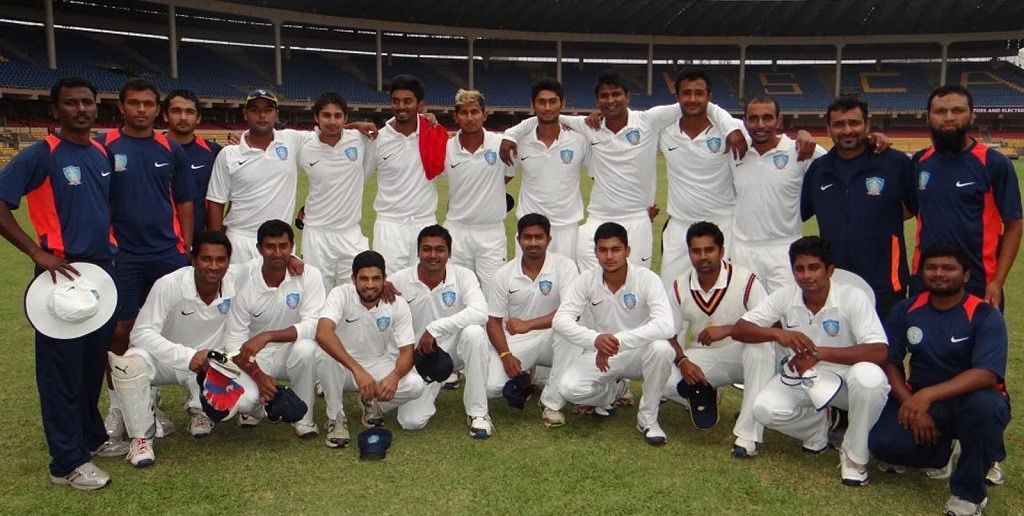 The jubilant Karnataka boys after a win!