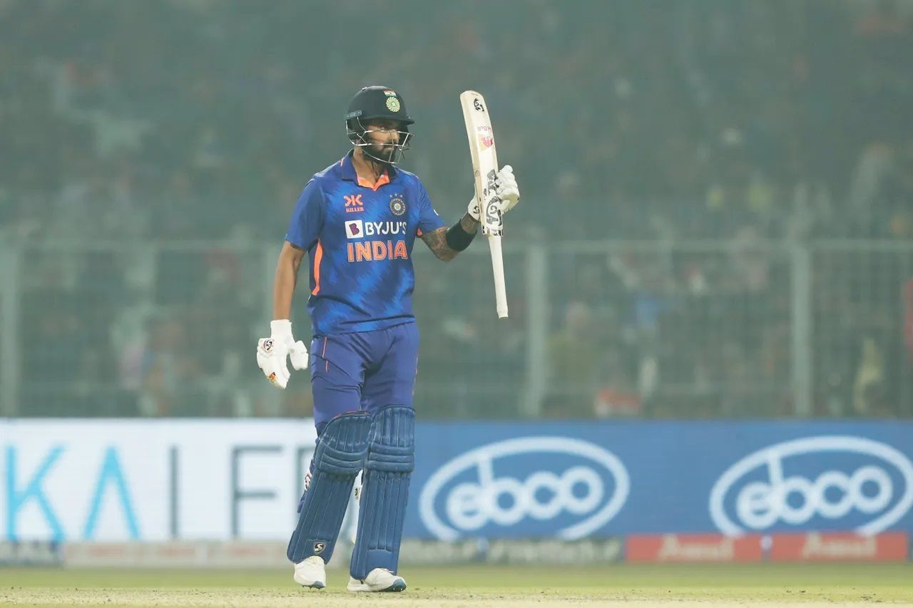 KL Rahul scored an unbeaten half-century in the second ODI against Sri Lanka. [P/C: BCCI]