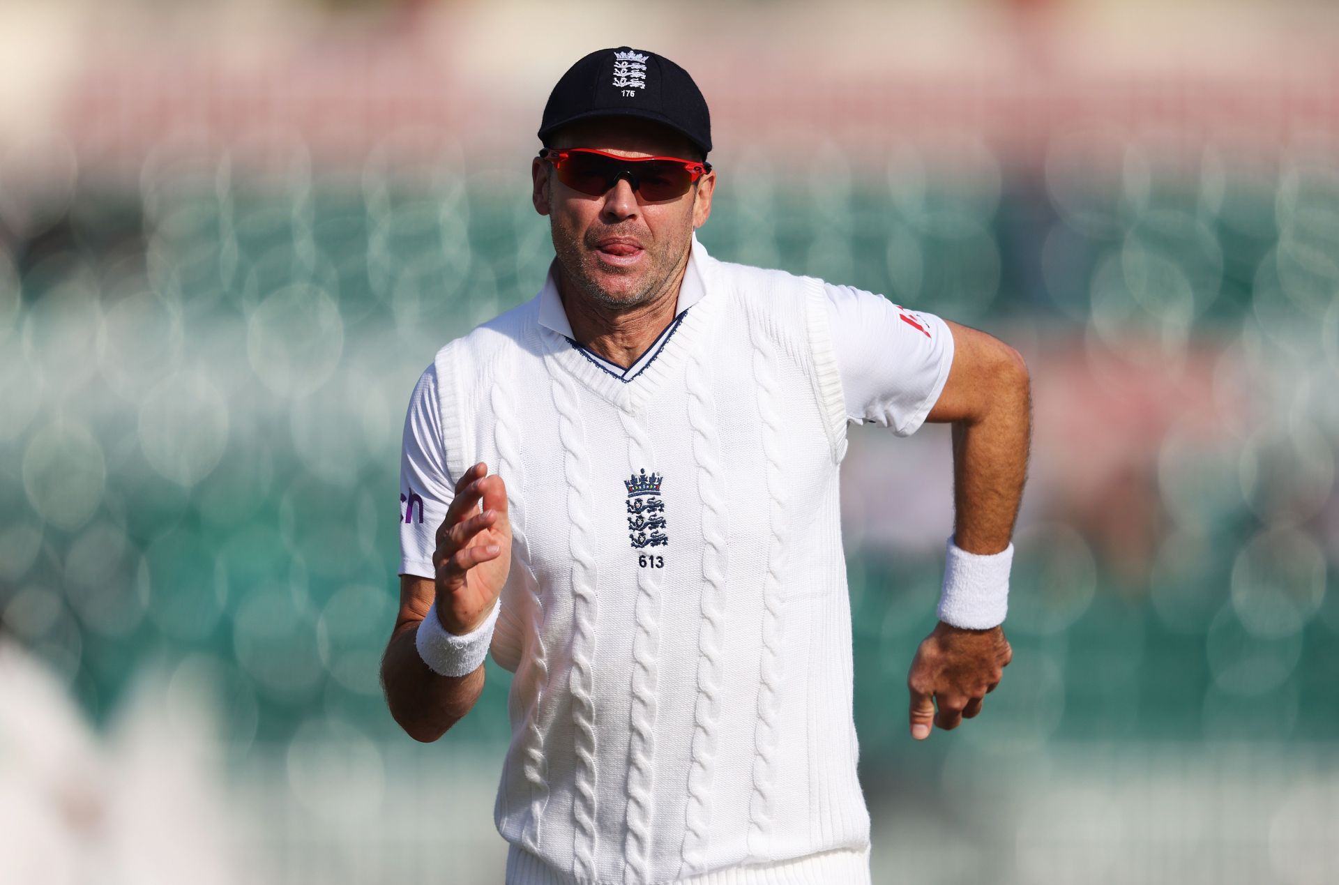 James Anderson in action in Pakistan. (Credits: Getty)