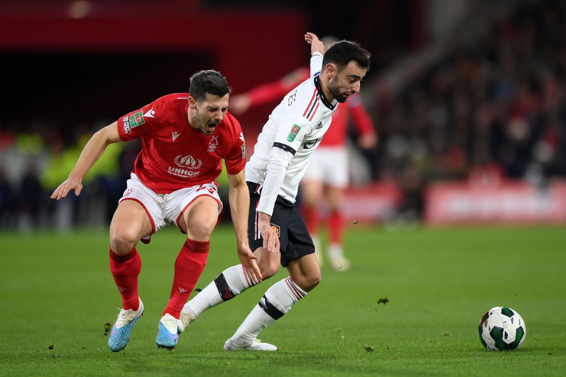 Nottingham Forest v Manchester United - Carabao Cup Semi Final 1st Leg