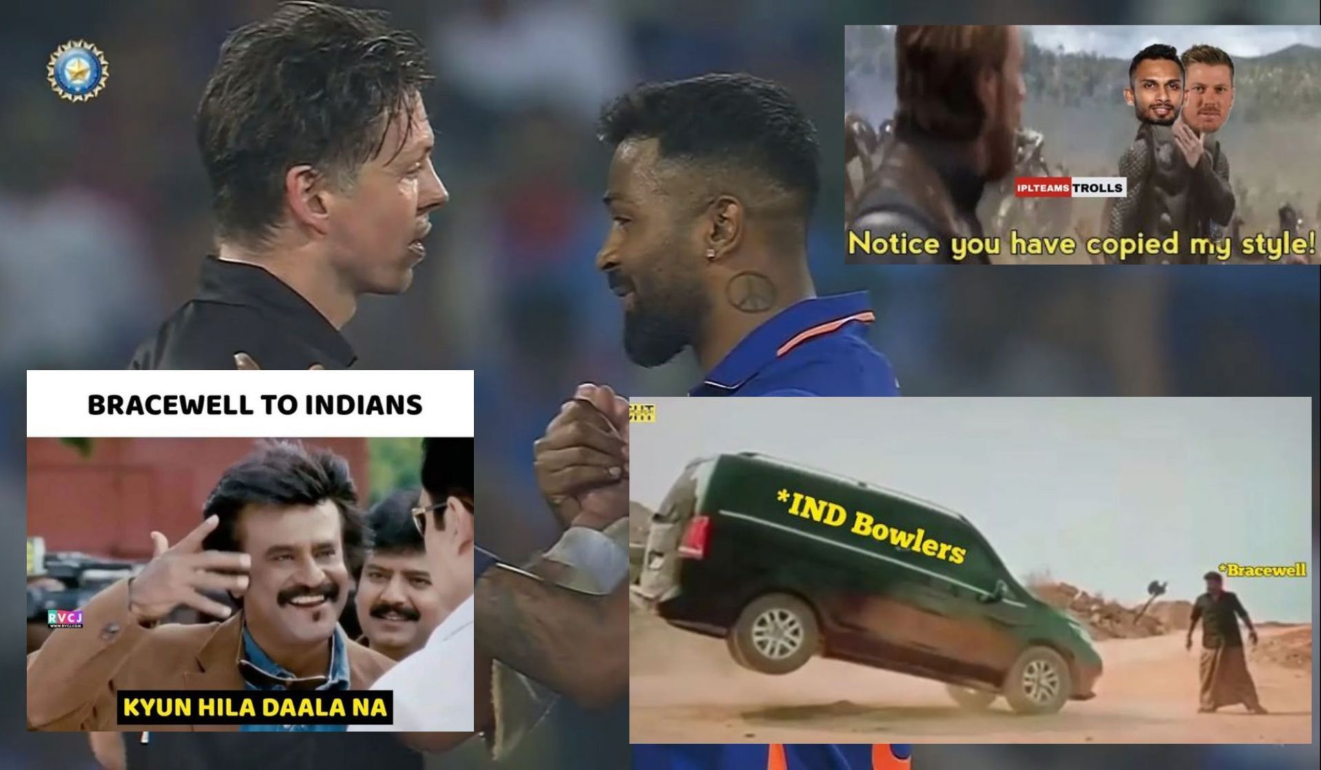 Fans react after India