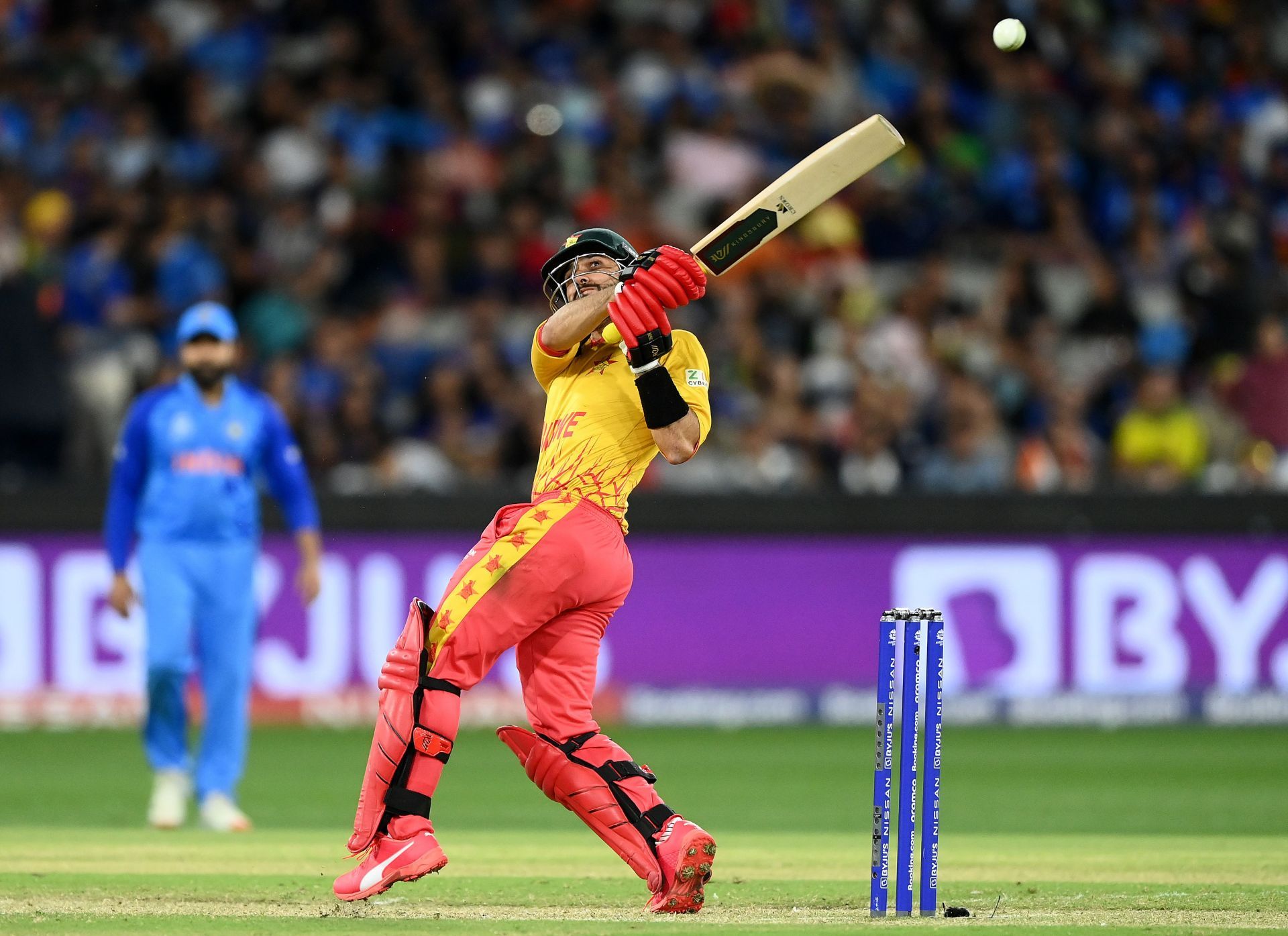 Zimbabwe batter Sikandar Raza. Pic: Getty Images