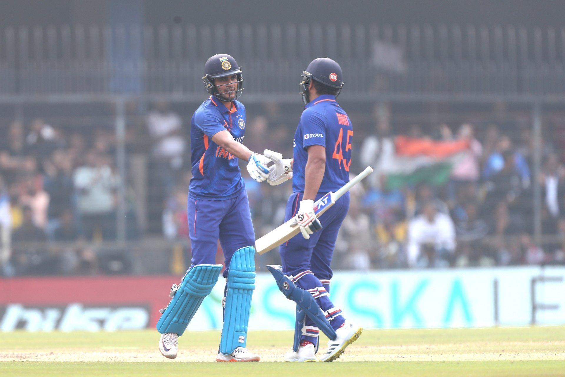 Rohit Sharma and Shubman Gill stitched a 200+ run partnership on Tuesday [Pic Credit: BCCI]