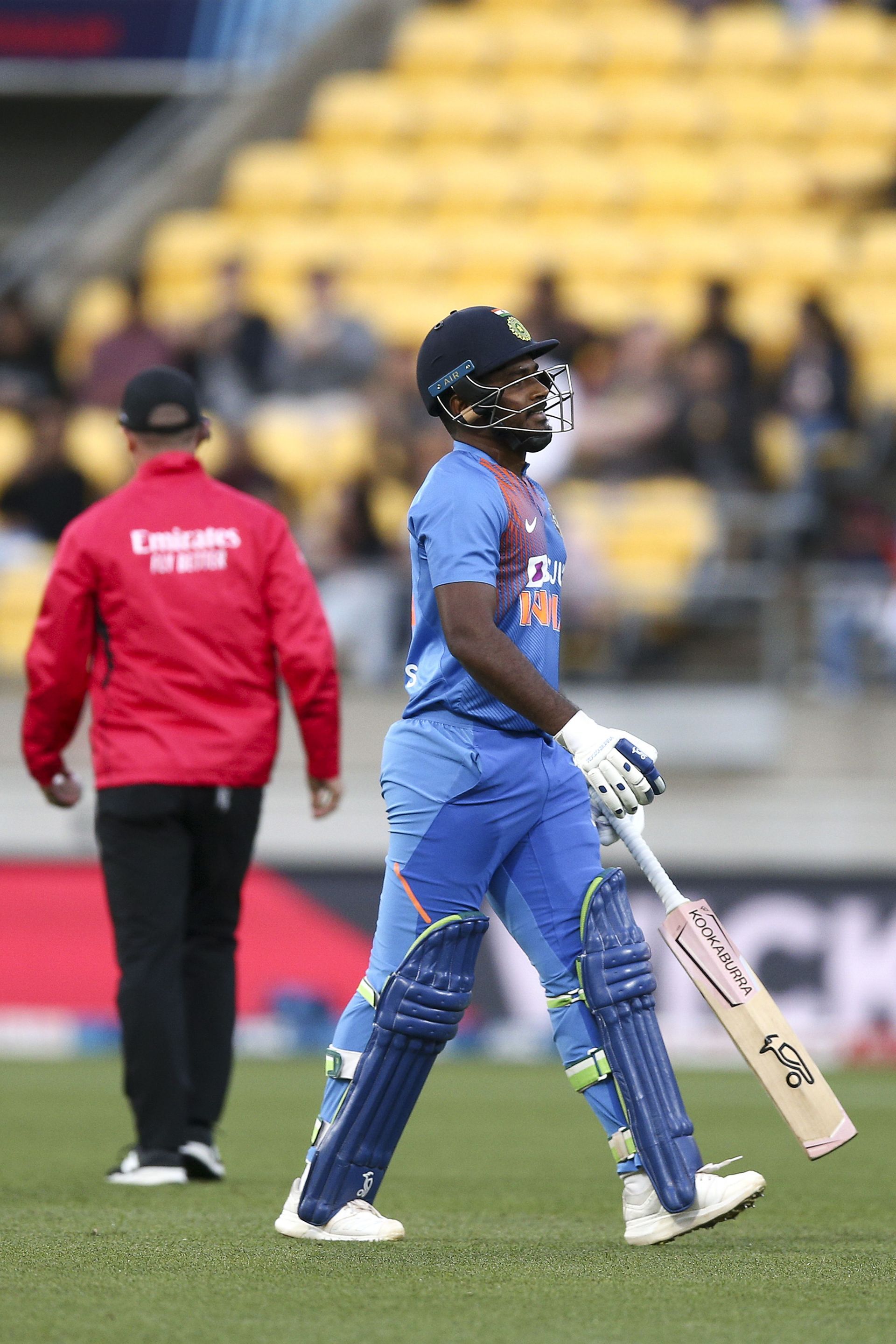 Sanju Samson has been ruled out of the remainder of the series due to a knee injury.