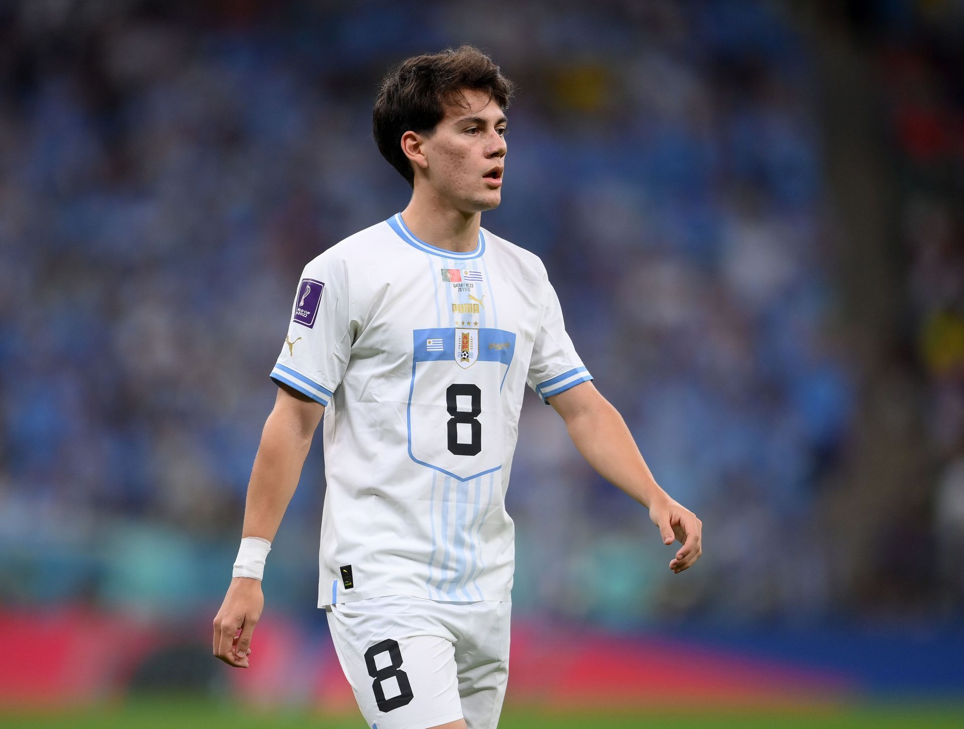 The Manchester United forward represented Uruguay at the 2022 FIFA World Cup in Qatar.