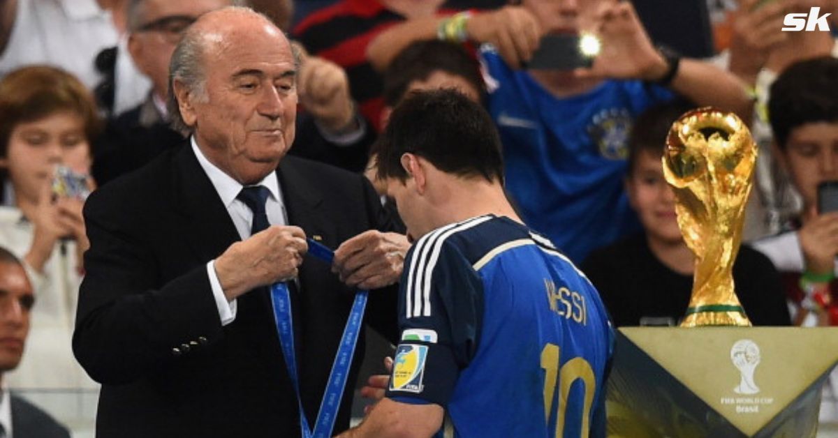 Sepp Blatter questioned Lionel Messi