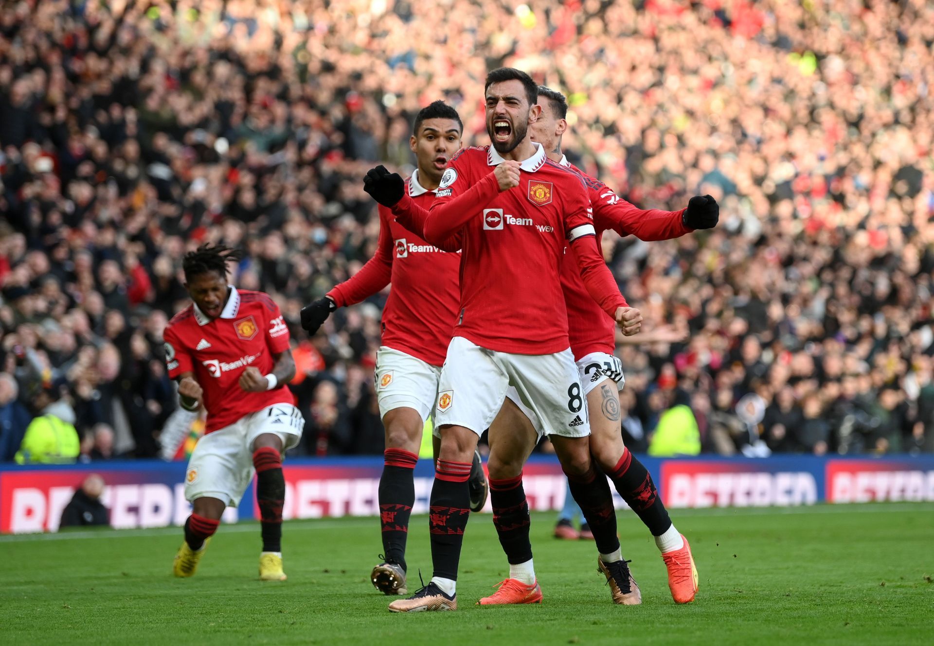 Manchester United staged a memorable comeback win in the derby.
