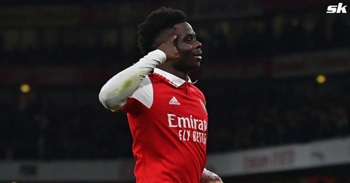 Arsenal star Bukayo Saka seemingly mocked Manchester United