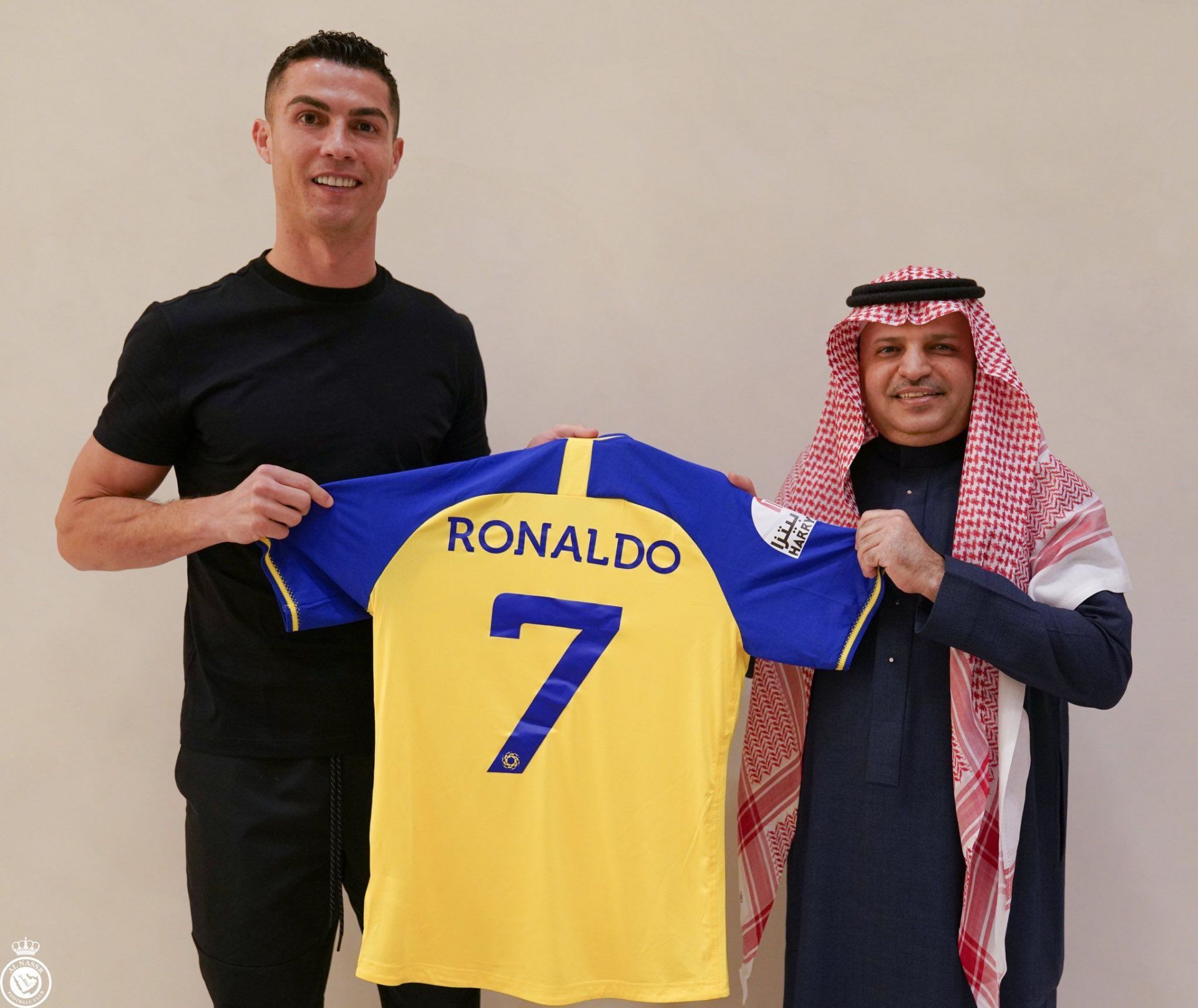 Cristiano Ronaldo unveiled as an Al Nassr player 