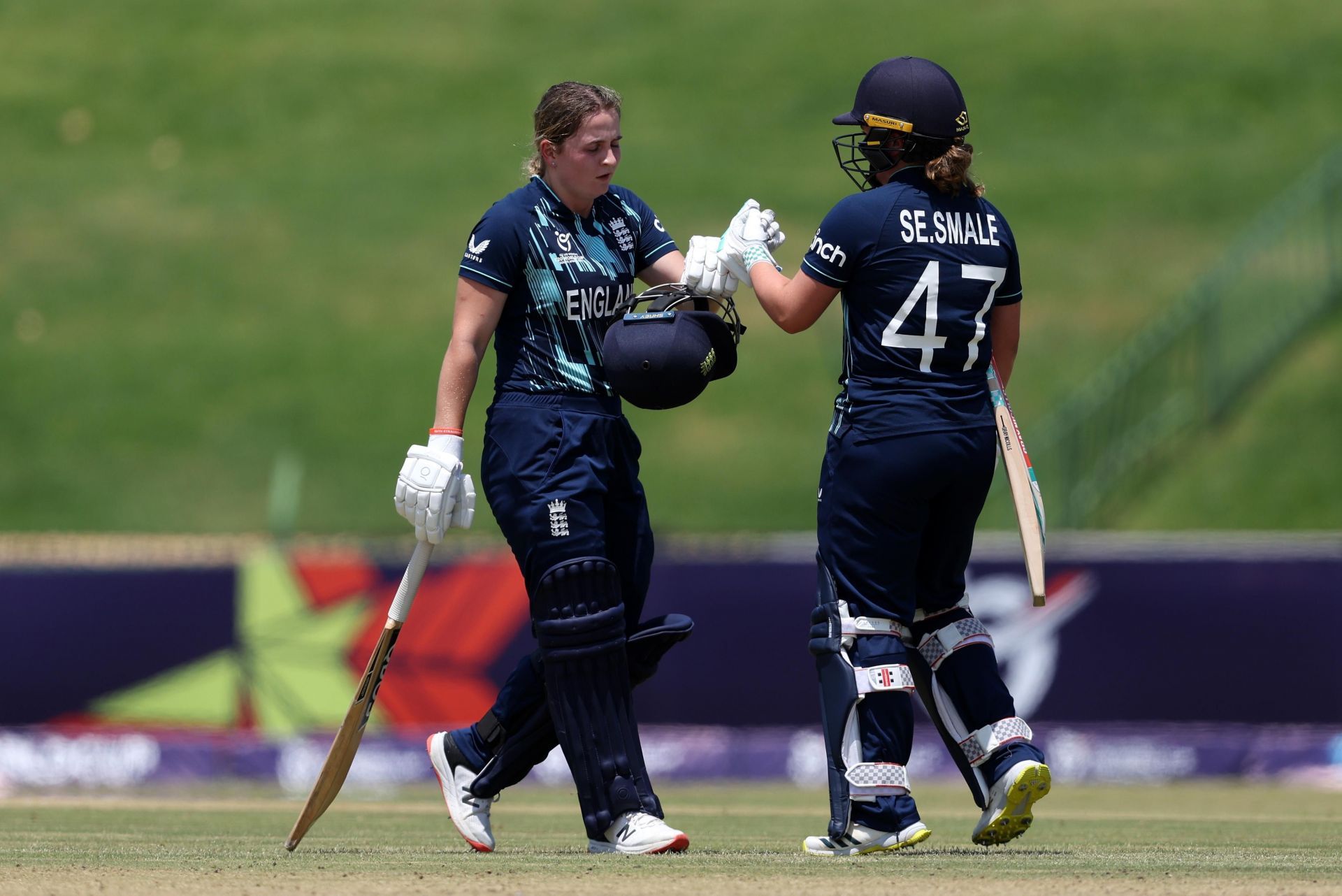 England batters in action against UAE in an earlier match (Image Courtesy: Twitter/ICC)