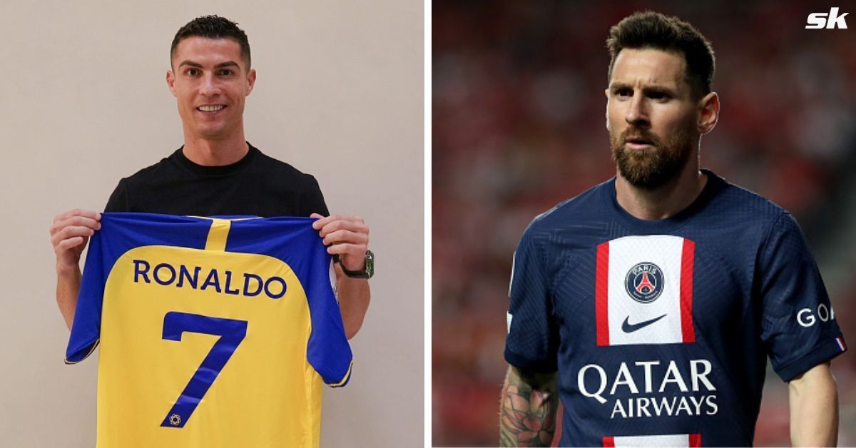 PSG superstar Lionel Messi and former Manchester United striker Cristiano Ronaldo