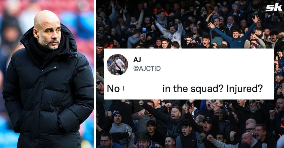 Manchester City fans livid as attacker is dropped from the squad for FA Cup clash against Chelsea