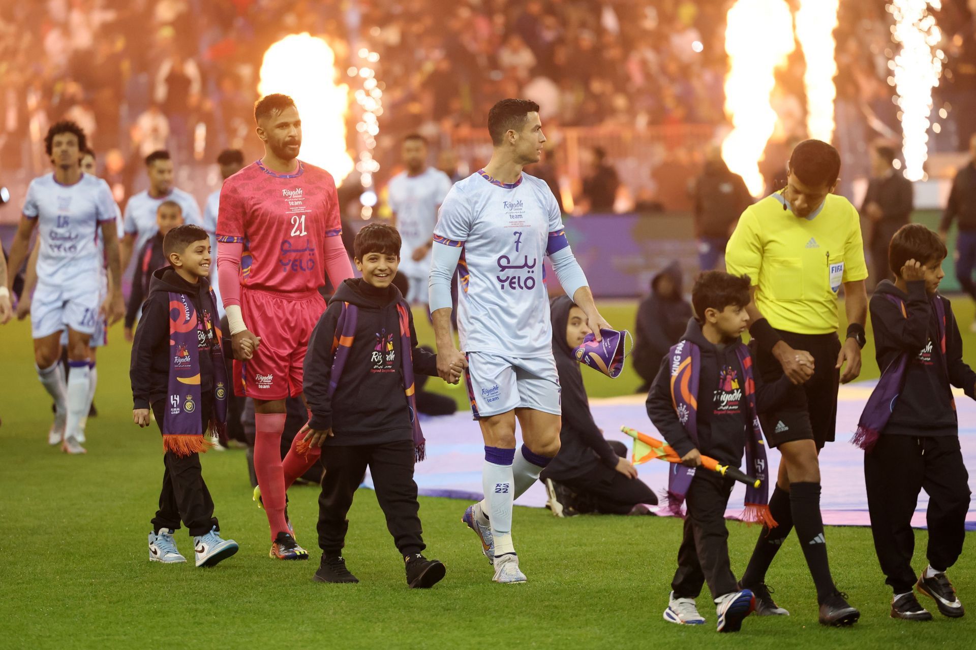 Paris Saint-Germain v Riyadh XI - Winter Tour 2023 Day 2