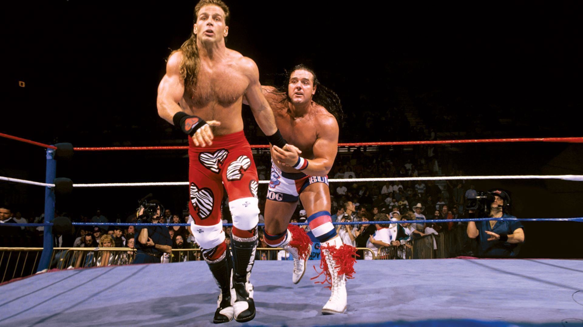 Shawn Michaels and The British Bulldog