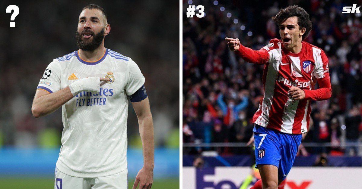 In picture: Karim Benzema (Left) | Joao Felix (Right)