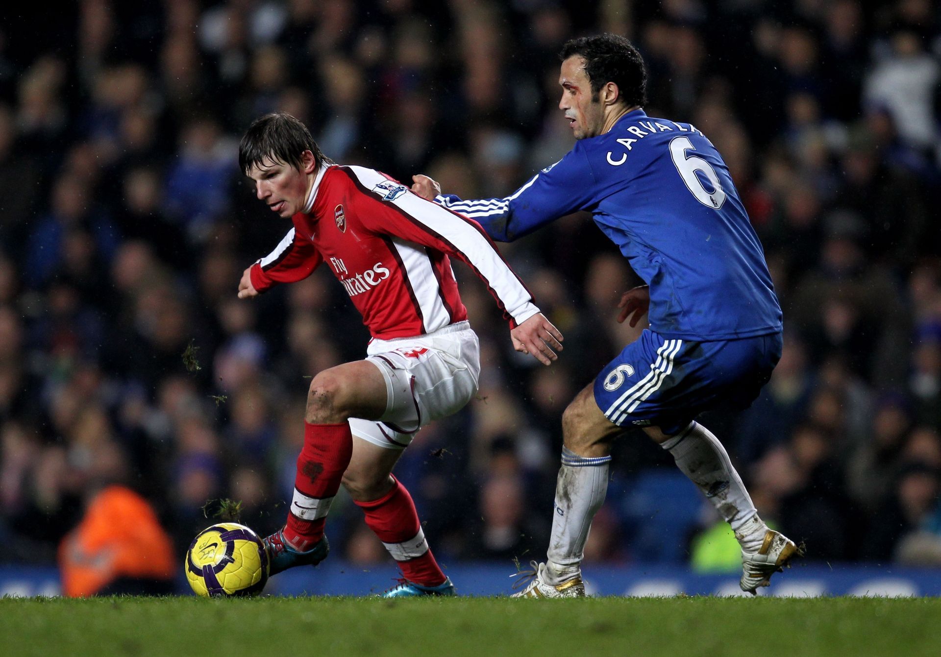 Carvalho against Arsenal - Premier League