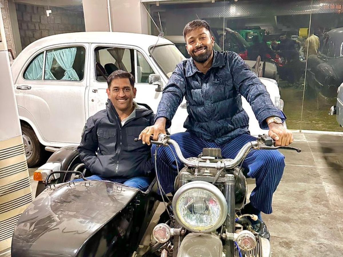 Hardik Pandya MS Dhoni