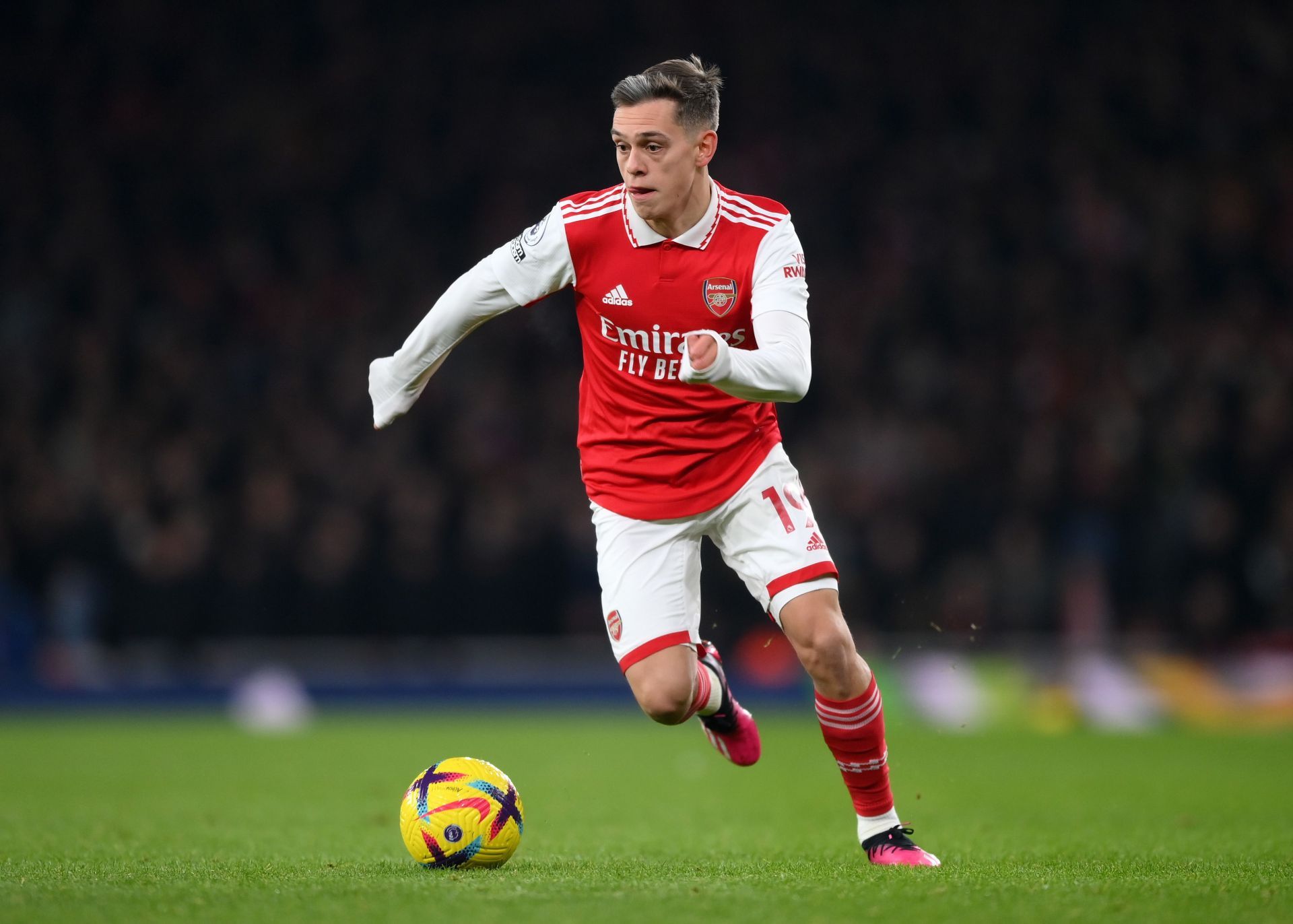 Leandro Trossard arrived at the Emirates this month.