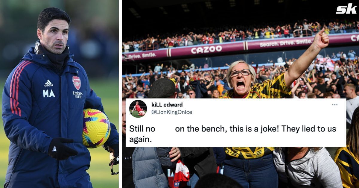 Arsenal fans not happy with player