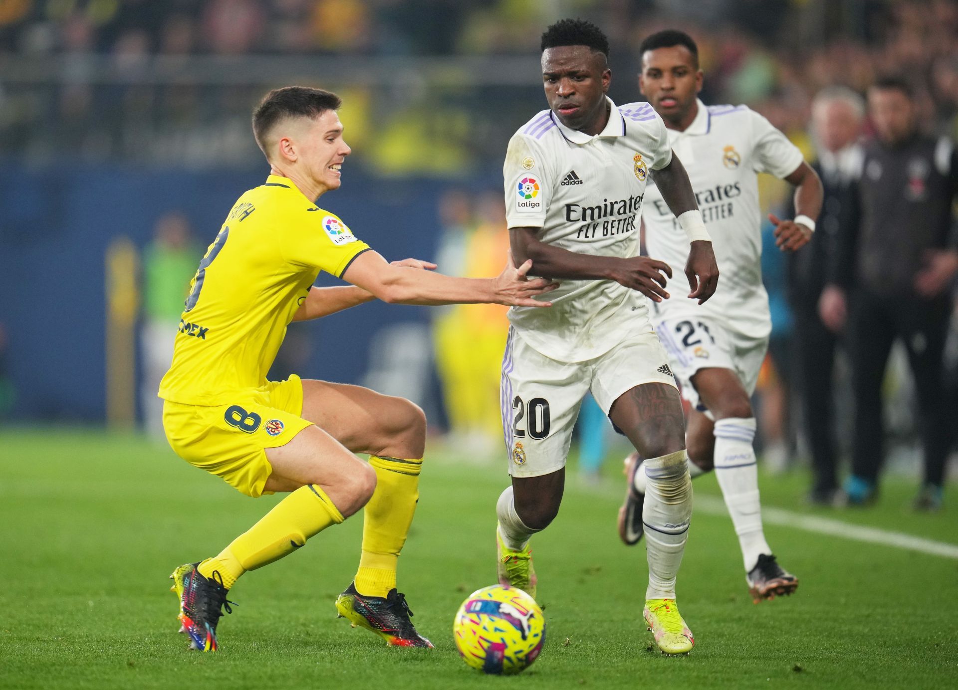 Vinicius Junior - Villarreal CF v Real Madrid CF - LaLiga Santander 2022-23 campaign