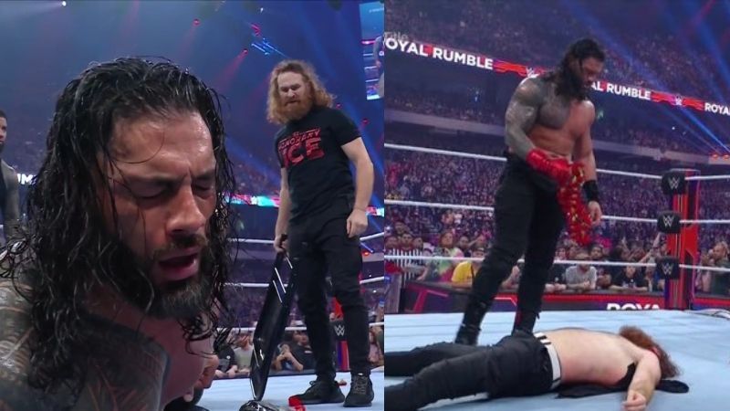 roman reigns sami zayn royal rumble